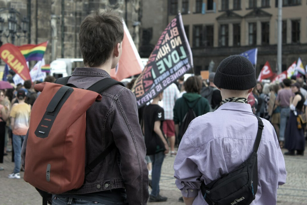 city protest germany